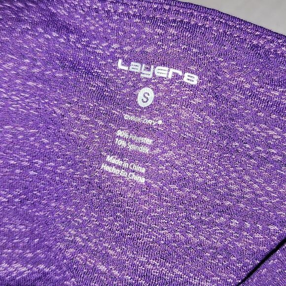 Layer 8 Purple Leggings - Picture 5 of 5